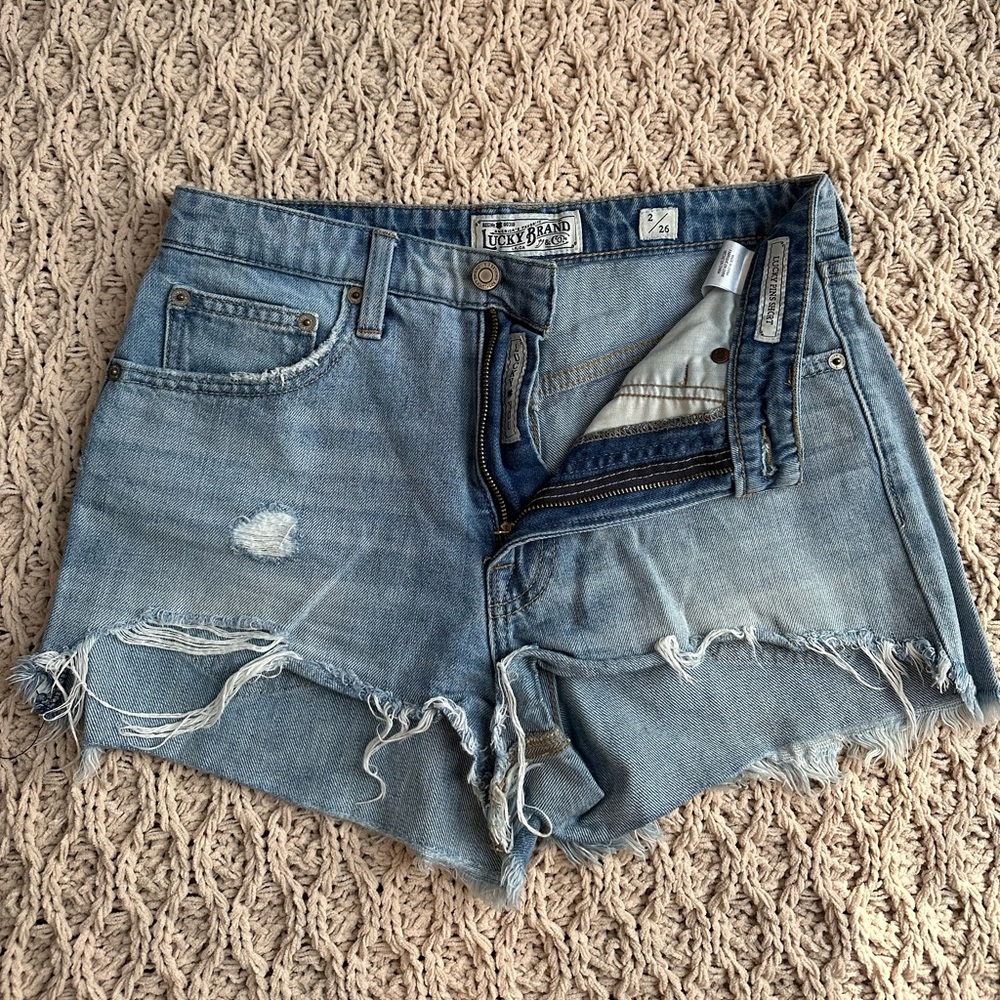 Levi denim shorts